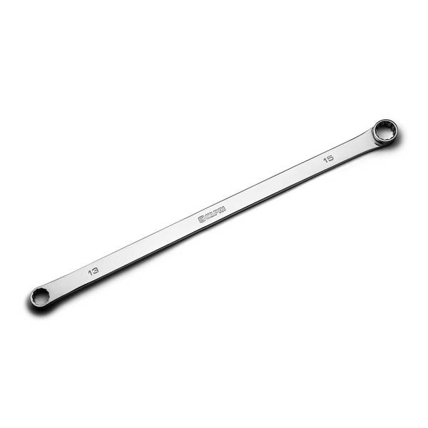 Capri Tools 13 mm x 15 mm 0-Degree Offset Extra-Long Box End Wrench CP11800-1315